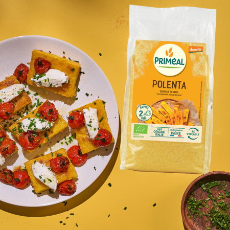 Polenta - malai grisat prefiert gata in 2 min