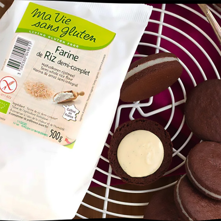 Faina fara gluten de orez semiintegral 500g