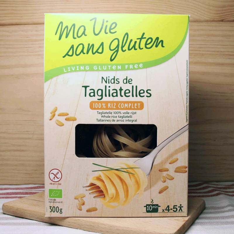 Paste fara gluten - Tagliatelle de orez integral