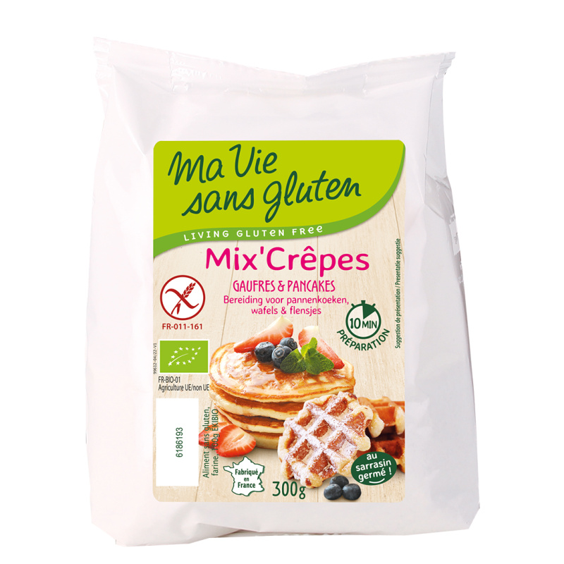 Mix faina fara gluten pentru clatite, gofre, pancakes