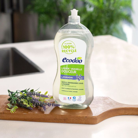 Detergent bio vase cu aloe vera si lavanda Ecodoo