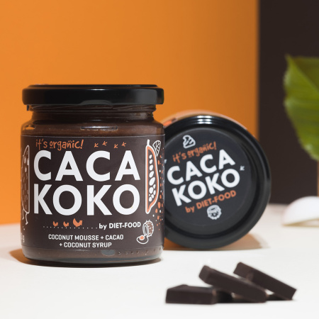 Crema de cocos cu cacao 200g