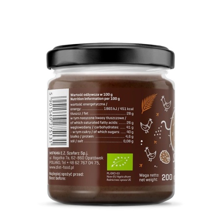 Crema de cocos cu cacao KOKOSCA 200g