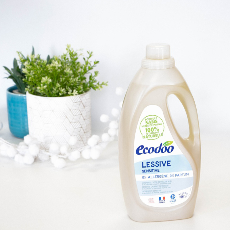 Detergent Hipoalergenic Fără Parfum Pentru Rufe 2Litri Ecodoo 