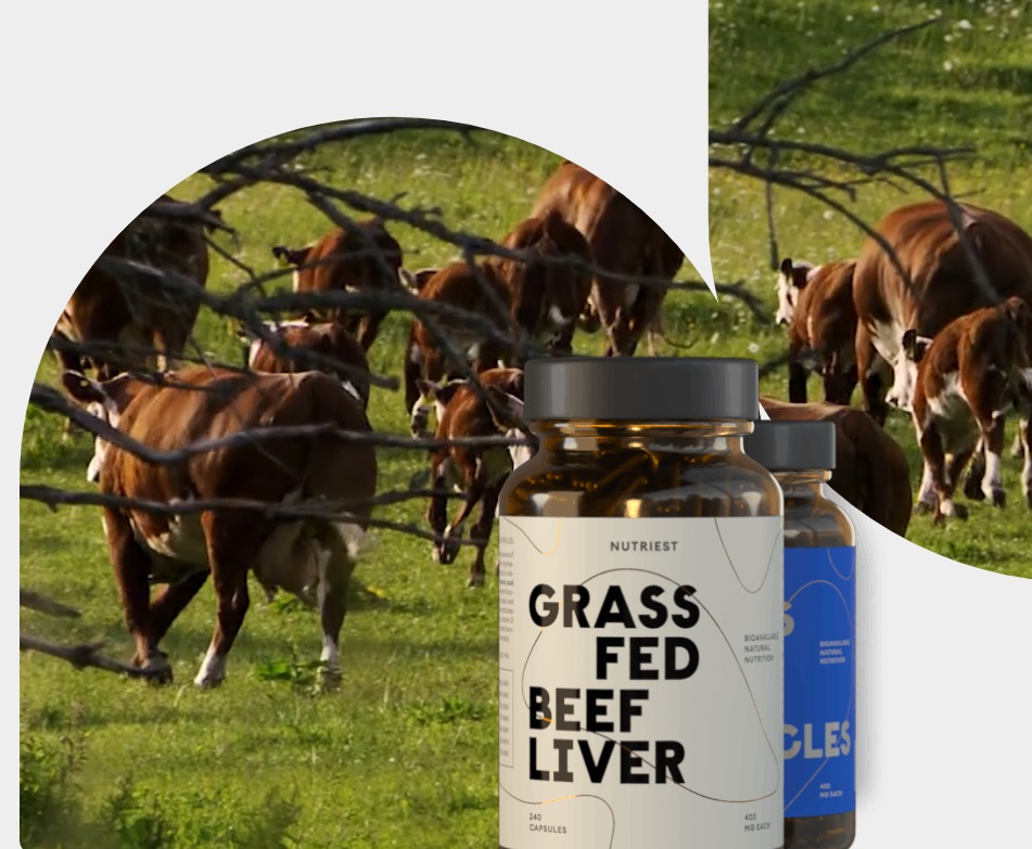 Banner Nutriest Grass fed beef liver