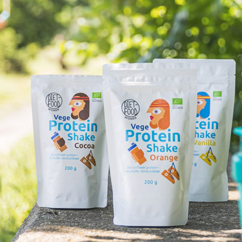 Shake proteic cu proteine vegane