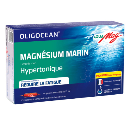Magneziu marin hipertonic 20 fiole