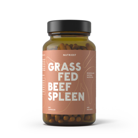 Grass fed Beef SPLEEN – supliment alimentar 240cps