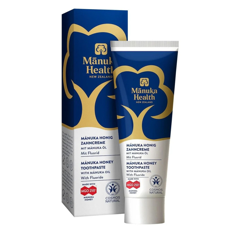 Pasta de dinti cu miere de manuka cu fluor pentru adulti 75ml