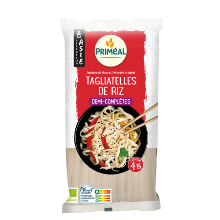 Paste asiatice tagliatele din orez semiintegral 400g