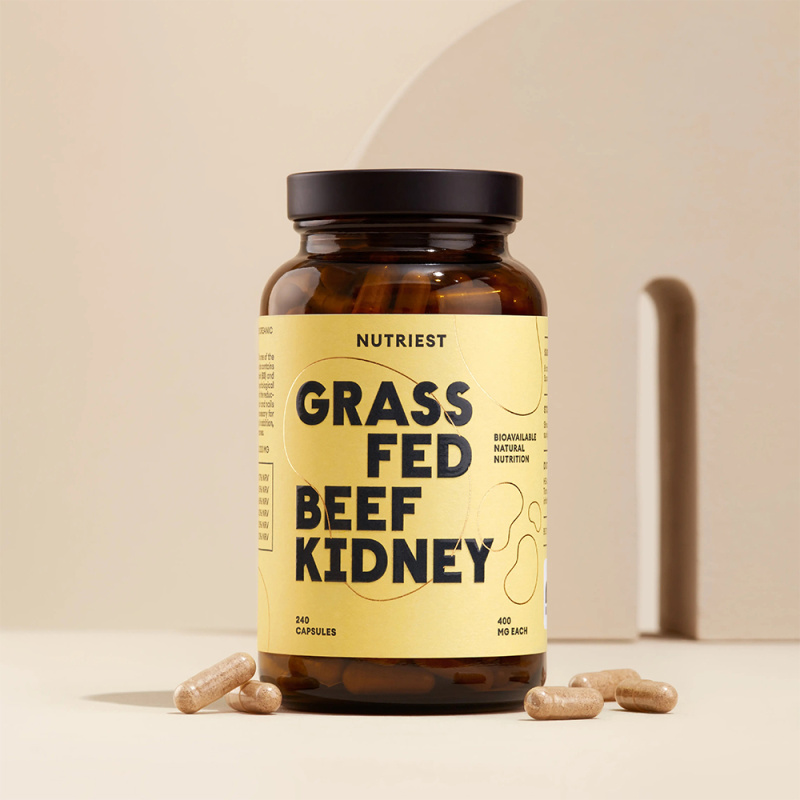 Grass fed Beef KIDNEY – supliment alimentar 240cps