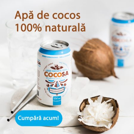 Apa de cocos 100% naturala